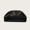 Clutch „gldBELLA“ aus Kunstleder in Schwarz