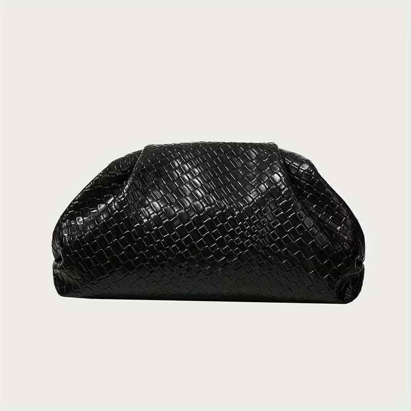 Clutch „gldBELLA“ aus Kunstleder in Schwarz
