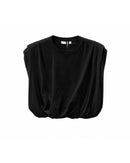 Cropped-Shirt "gldPAOLA" in vier Farben