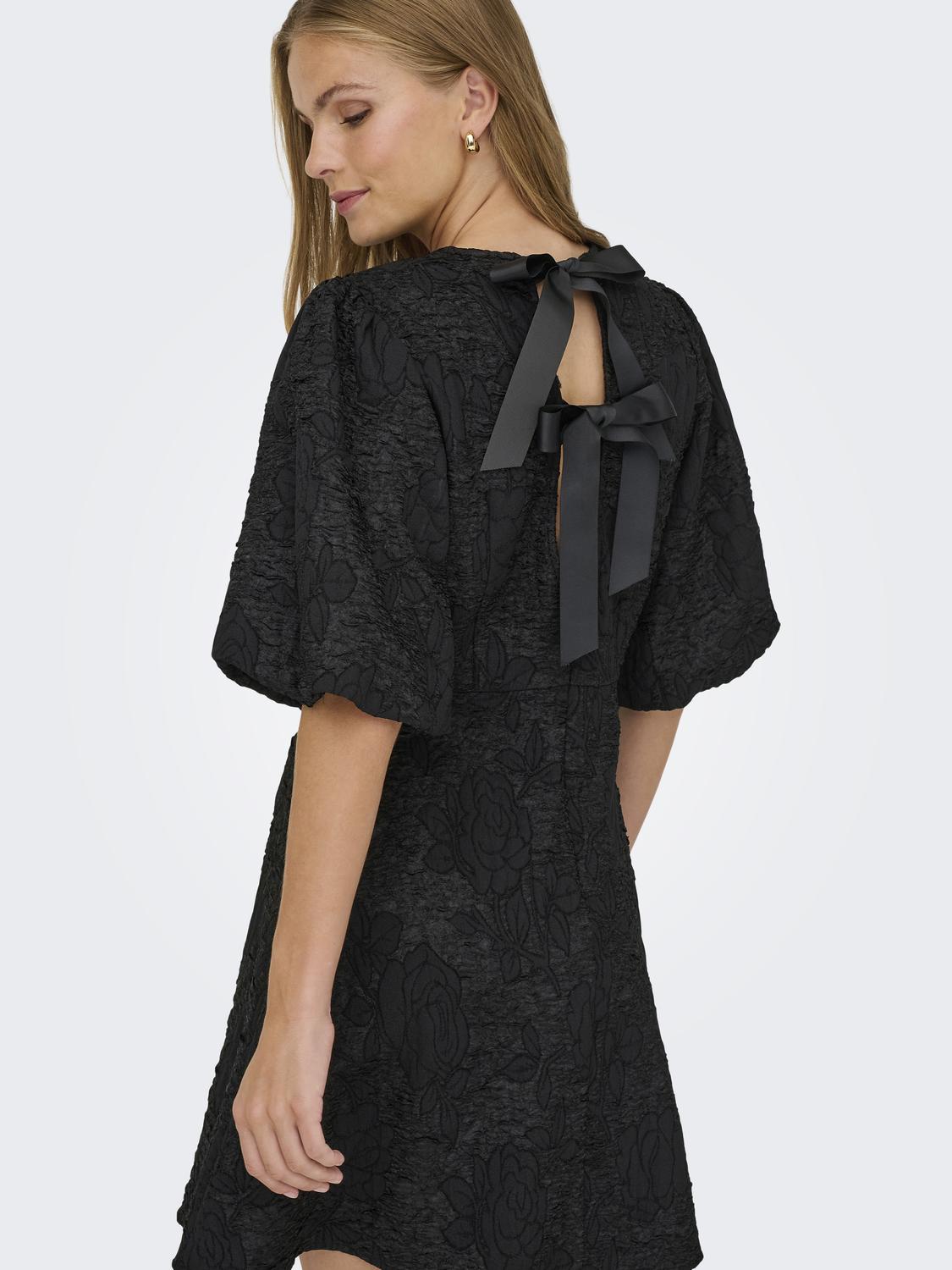 Midi-Dress "gldDORA" mit Schleife auf dem Rücken