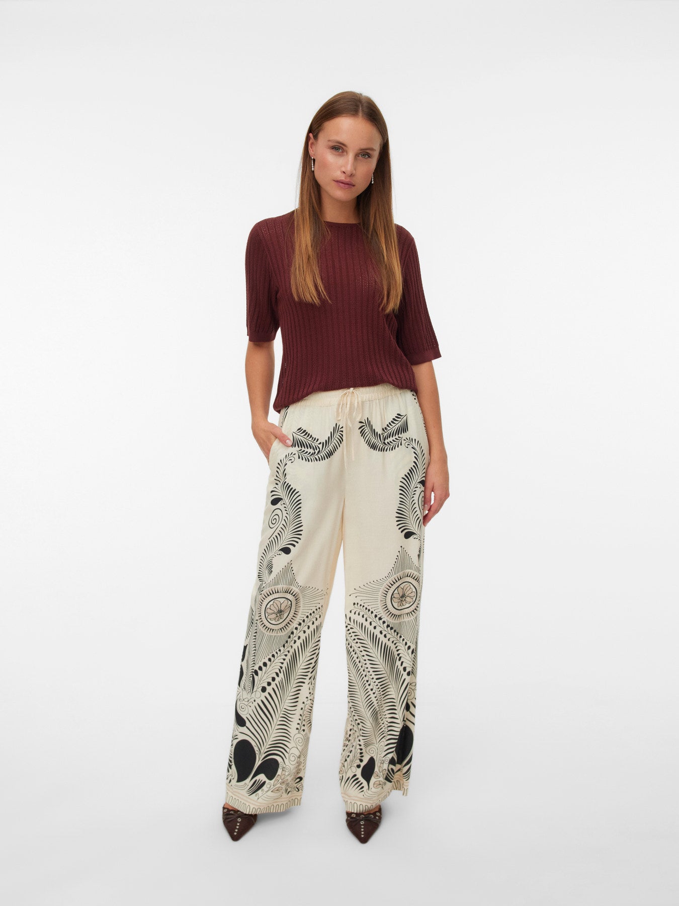 Lange Hose mit Print "gldLALITA ZOLA in Birch