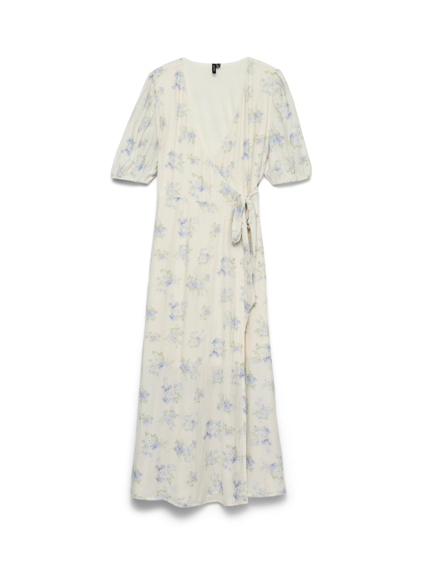 Midi-Wickelkleid mit Blumenprint "gldBELLA"  in birch blue