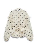 Gepunktete Bluse "gldDOROTHY"