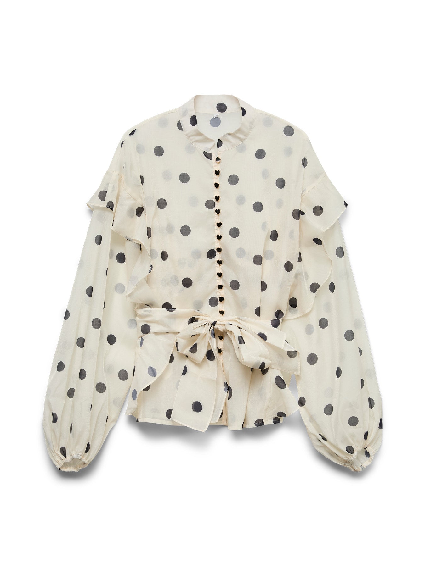 Gepunktete Bluse "gldDOROTHY"