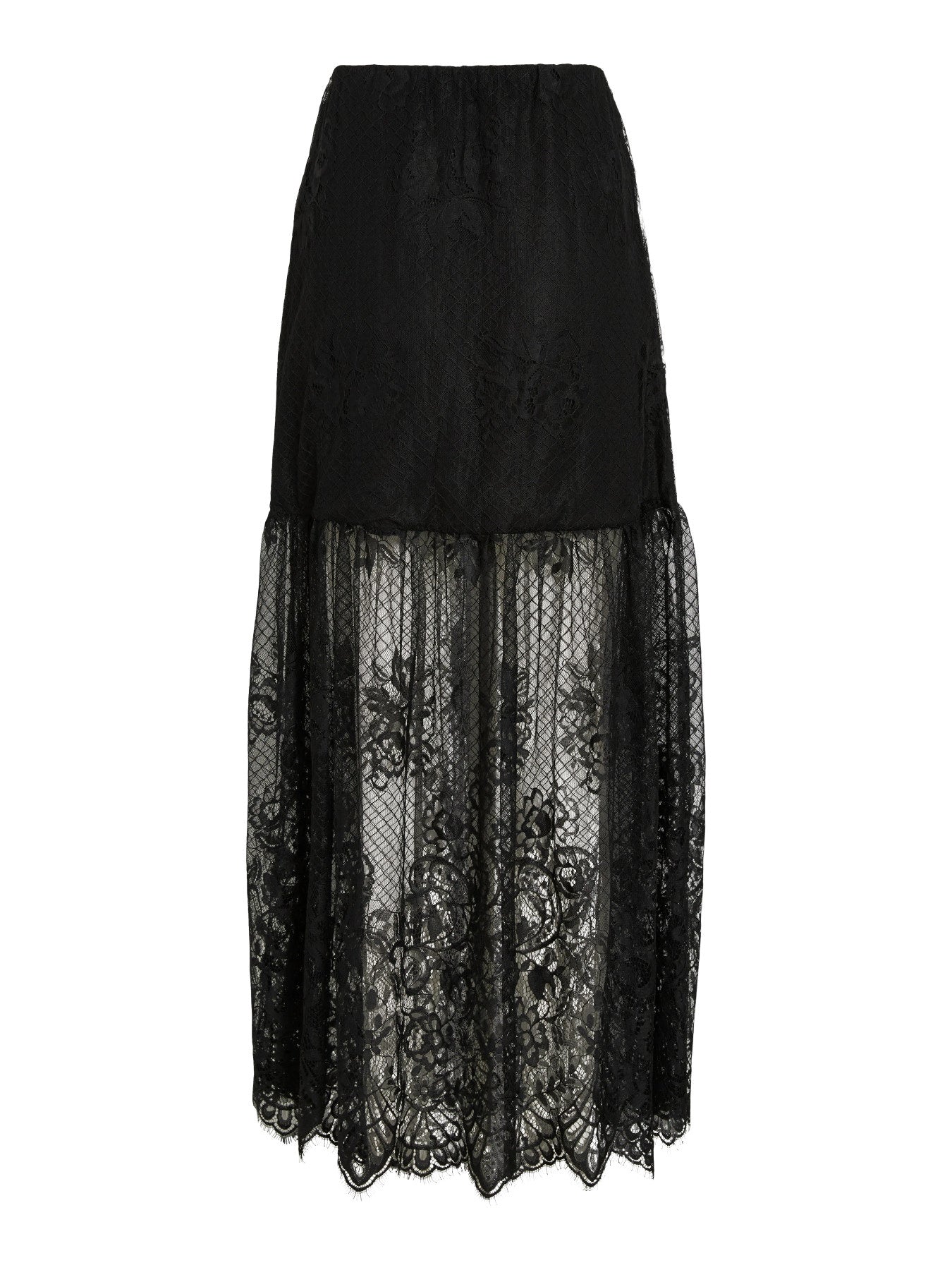 Maxi-Skirt "gldLEYA" mit wunderschöner Spitze