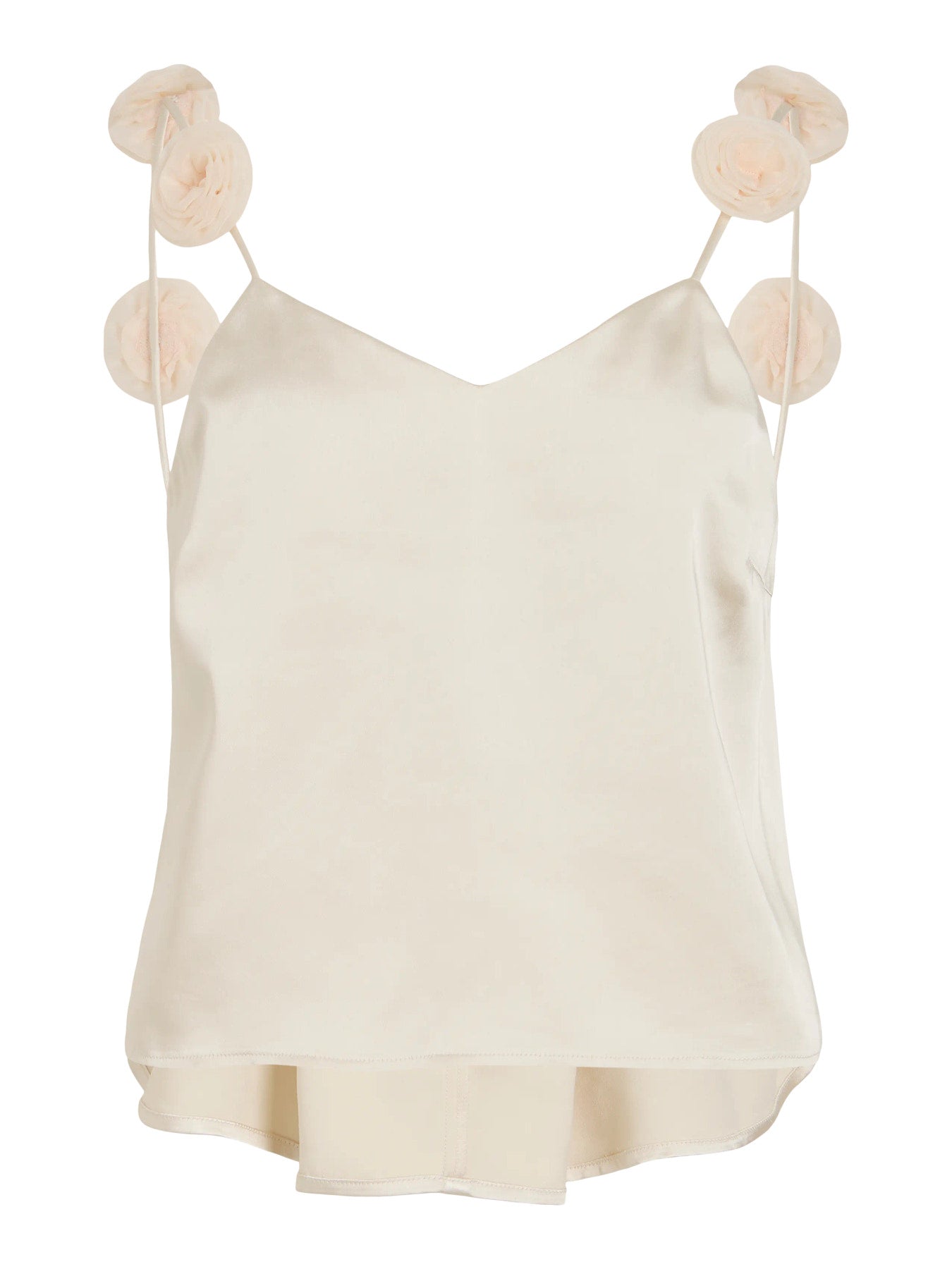 Top mit Blütendetails "gldCILLE" in Birch