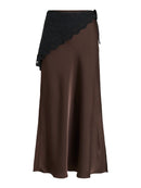 Eleganter Rock "gldSCALA" in Coffee Bean