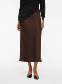 Eleganter Rock "gldSCALA" in Coffee Bean