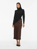 Eleganter Rock "gldSCALA" in Coffee Bean