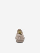 Kuschelhausschuhe "gldSTELLA" mit Teddyfell in Taupe Gray