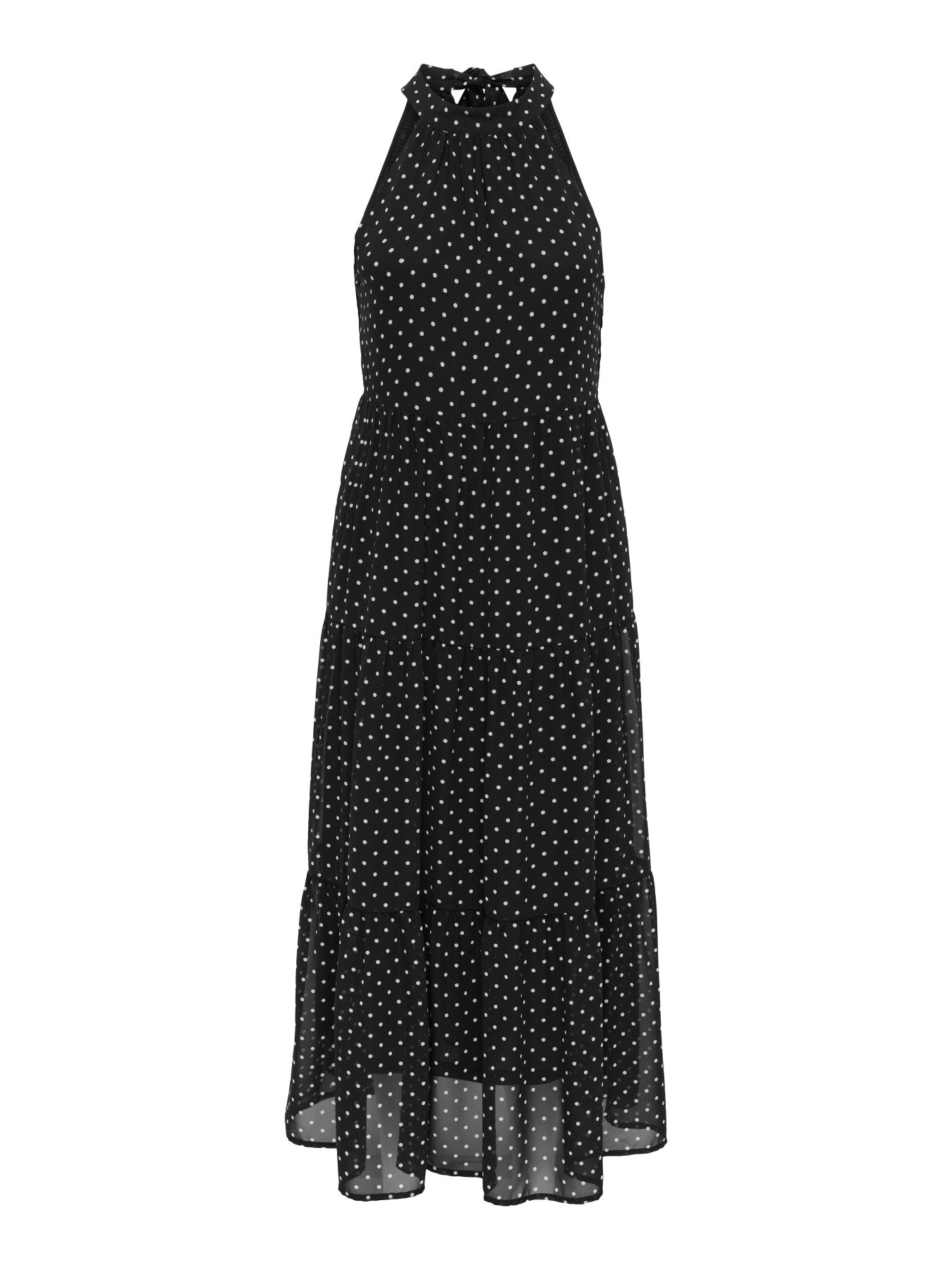 Midikleid mit Polka Dots "gldPETRA" in schwarz