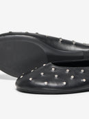 Ballerinas "gldADRIANA" mit silbernen Ziersteinen