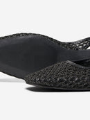 Sandalen "gldAKIRA" in schwarz mit Lochmuster