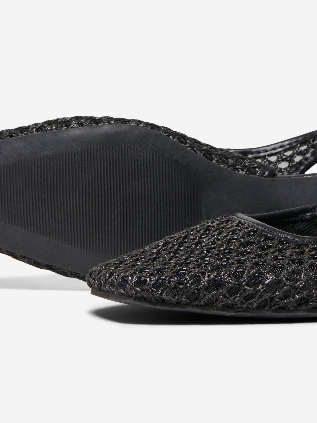 Sandalen "gldAKIRA" in schwarz mit Lochmuster