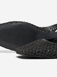 Sandalen "gldAKIRA" in schwarz mit Lochmuster