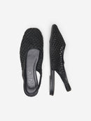 Sandalen "gldAKIRA" in schwarz mit Lochmuster