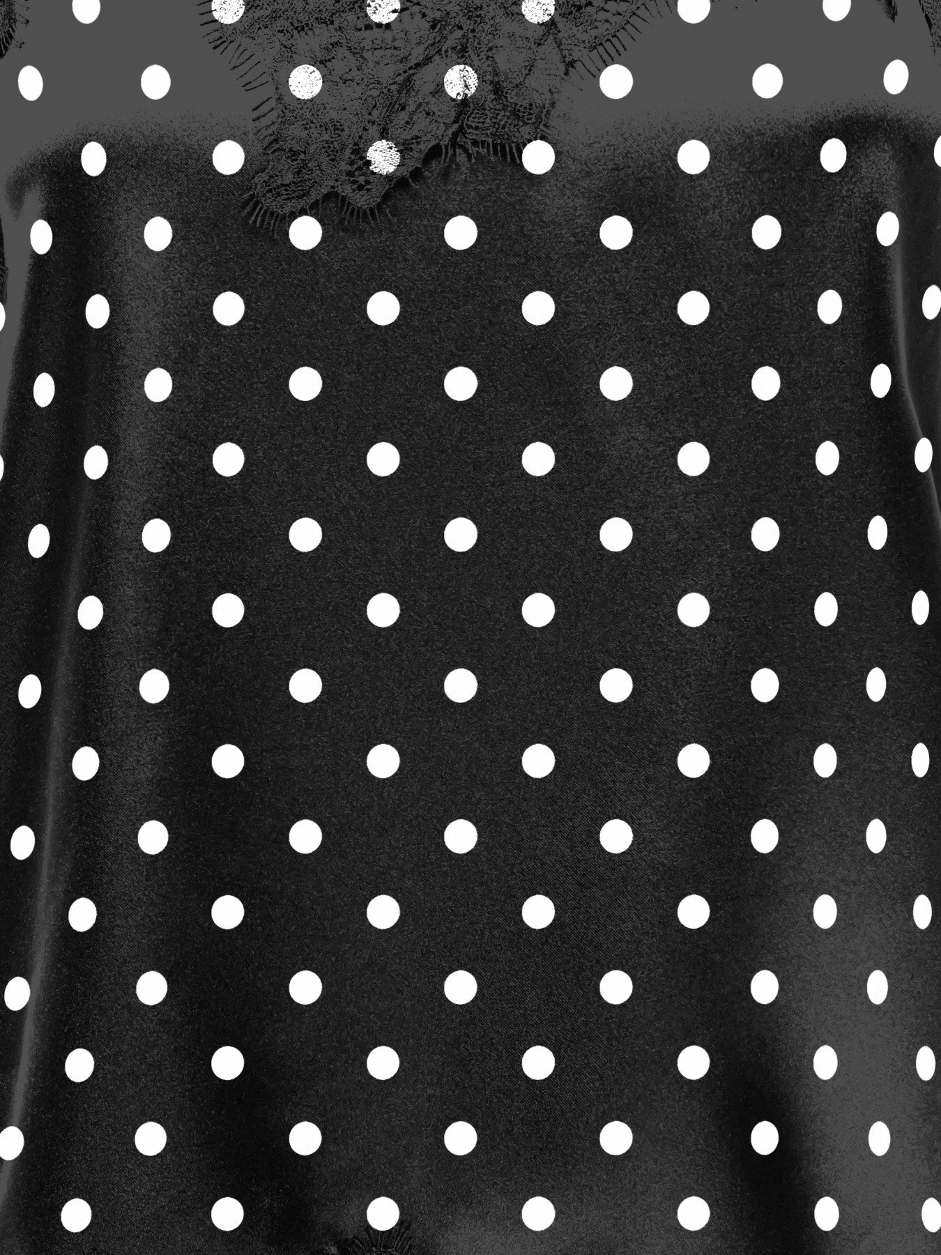 Gepunkteter Midirock "gldBELLA" in Black
