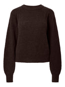 Strickpullover "gldJOHI" in Coffee Bean