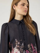 Traumhafte Bluse "gldROMANTICA" in schwarz