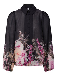 Traumhafte Bluse "gldROMANTICA" in schwarz