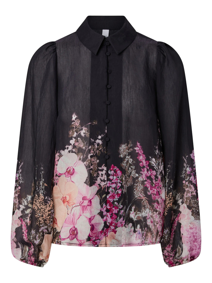 Traumhafte Bluse "gldROMANTICA" in schwarz