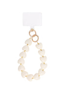 Handyanhänger "gldLINDA" in Creme