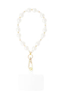 Handykette „gldPERLINA“ in Creme