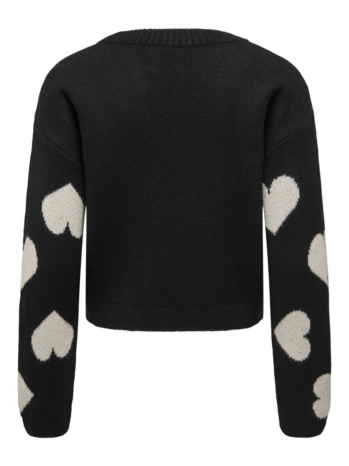 Pullover "gldSMILE" in Black