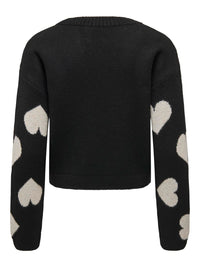 Pullover "gldSMILE" in Black