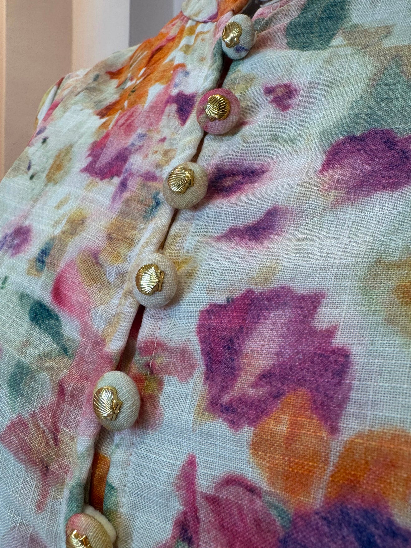 Maxikleid "gldARIELLA" mit bunten Blumen