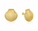 Muschelohrringe "gldSANNI" in gold