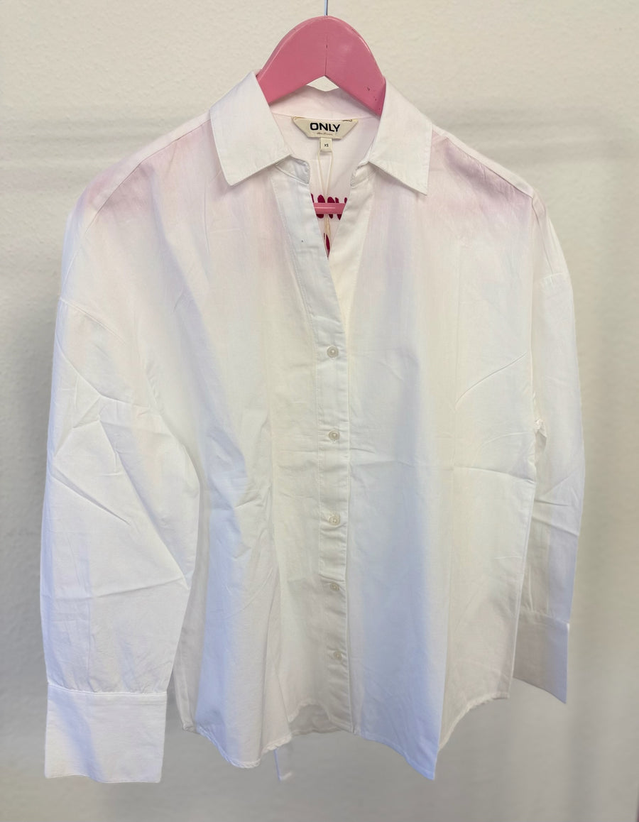 Hemd "gldQUINA" in Bright White