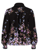 Edle Blümchenbluse "gldTILERA" in Black