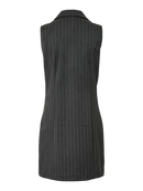 Short-Dress "gldNAOMI" in Dark Grey Melange