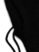 Kuschelige Balaclava „gldNAMBI“ in Schwarz