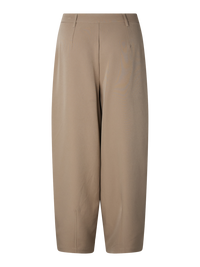 Barrel-Pants "gldOLIVIA" in Greige
