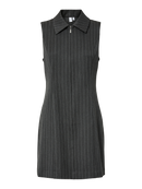 Short-Dress "gldNAOMI" in Dark Grey Melange