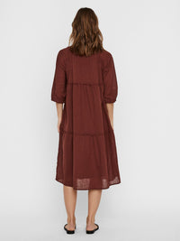Midi-Kleid "gldOLLIE" in braun