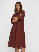 Midi-Kleid "gldOLLIE" in braun
