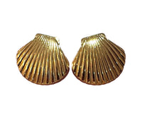 Muschelohrringe "gldSANNI" in gold