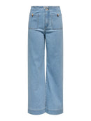 Wide Fit Jeans "gldMADELINE" in hellblau