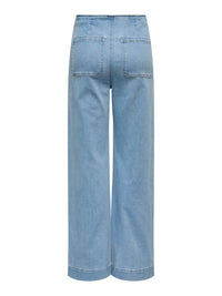 Wide Fit Jeans "gldMADELINE" in hellblau