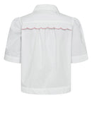 Goldstückbluse "gldSIENNA" in Bright White