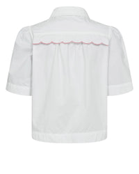 Goldstückbluse "gldSIENNA" in Bright White