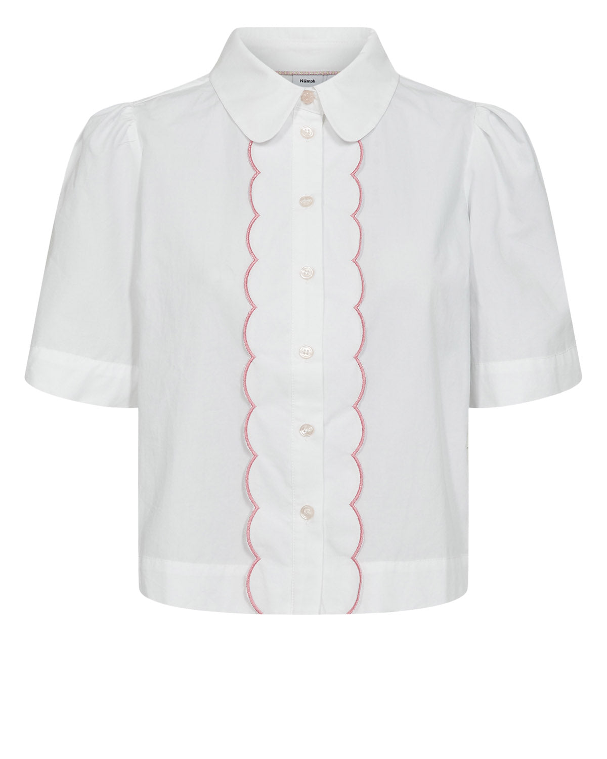 Goldstückbluse "gldSIENNA" in Bright White