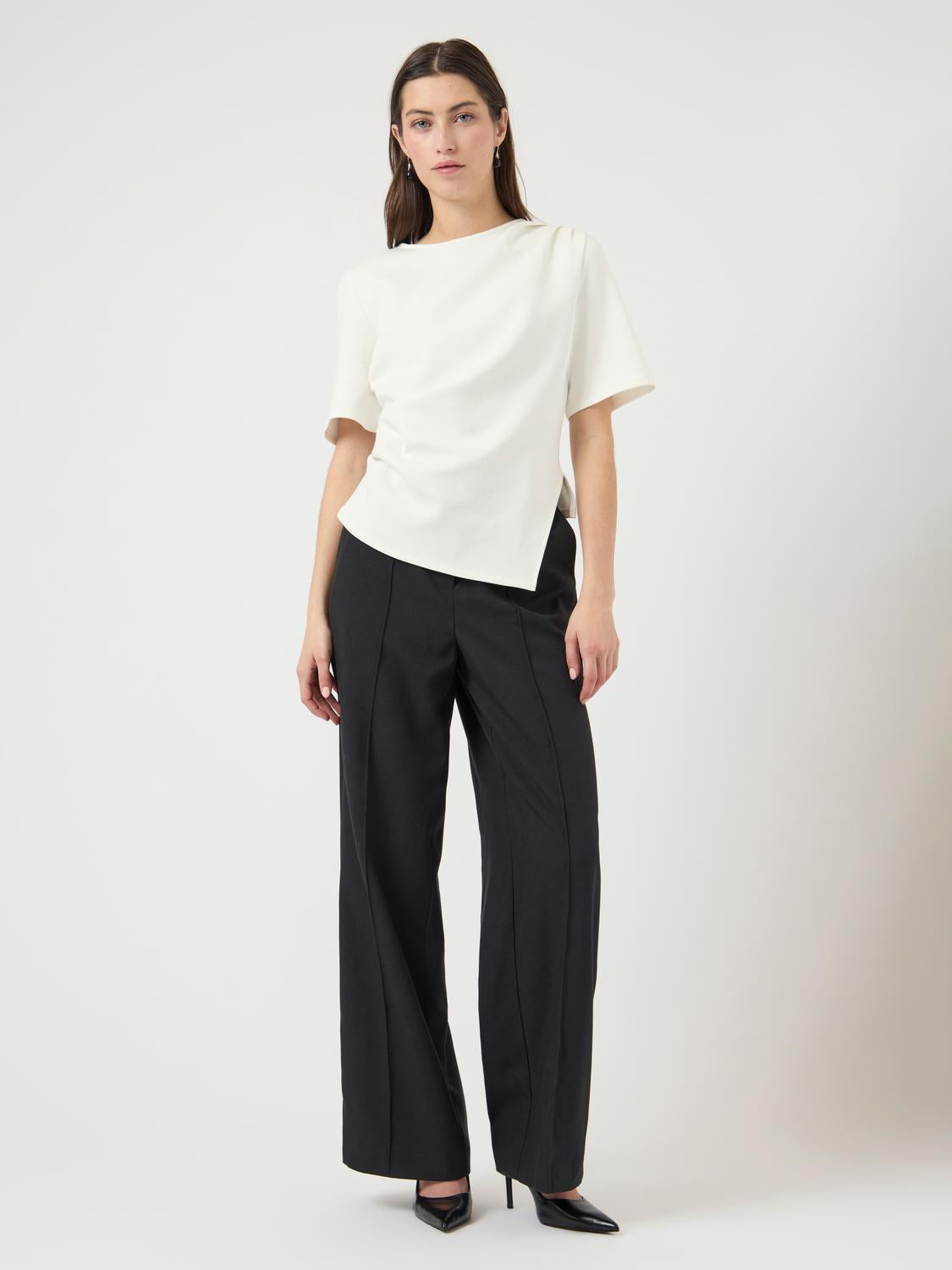 T-Shirt "gldPINA" in Star White