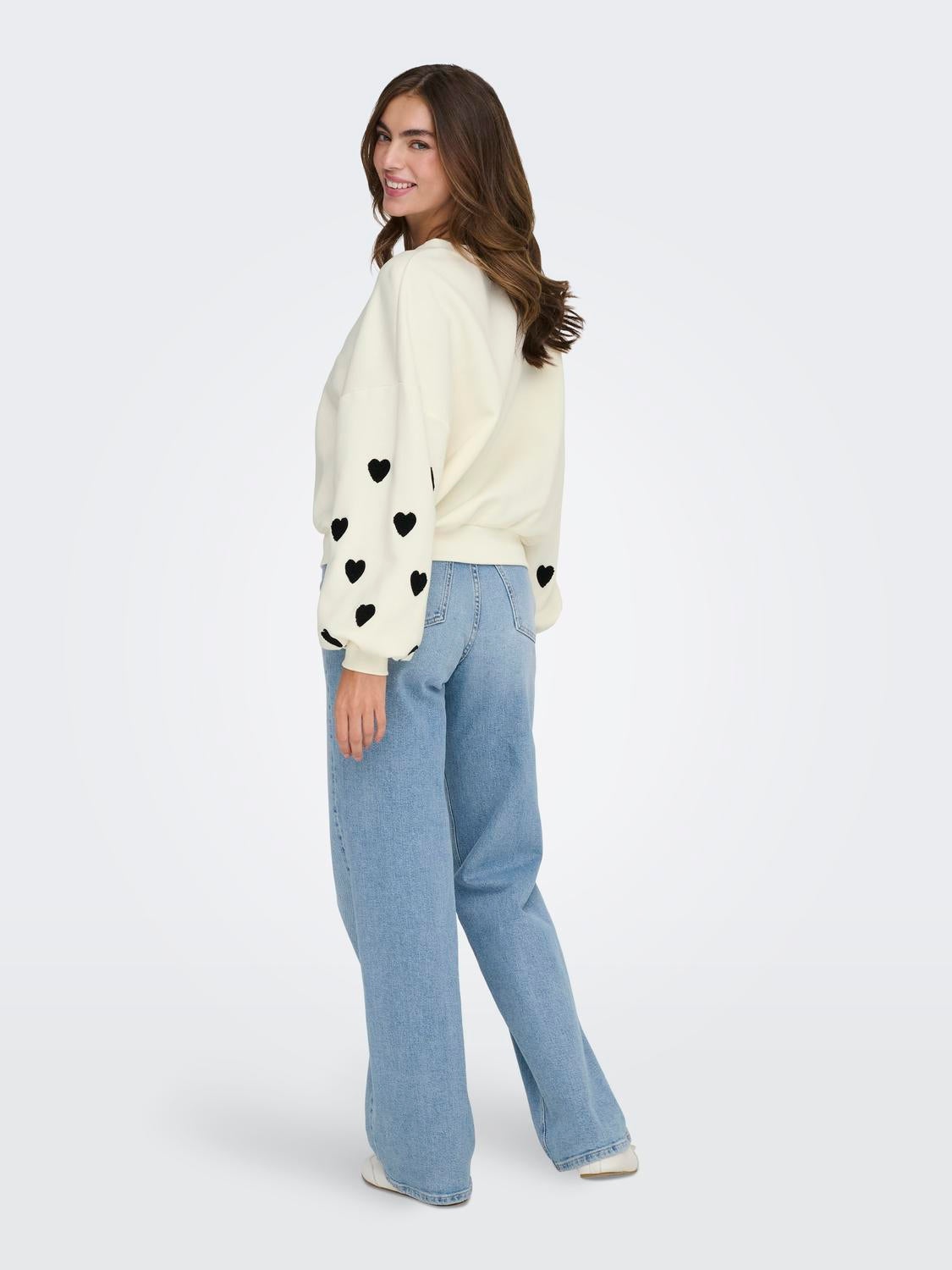 Sweater "gldMACY" in Cloud Dancer