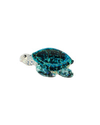 Haarklammer "gldSCHILDKRÖTE" in petrol