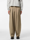Barrel-Pants "gldOLIVIA" in Greige