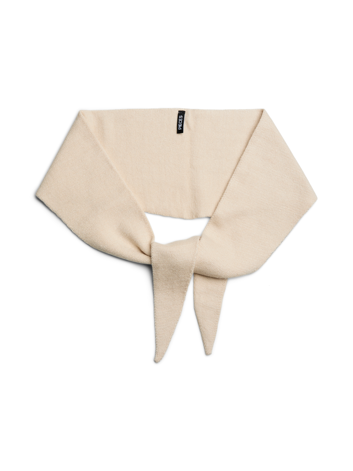 Kuscheliger Dreiecksschal "gldKOMMA" in soft white